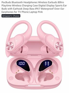 NWT. Wireless, Waterproof Bluetooth Earbuds